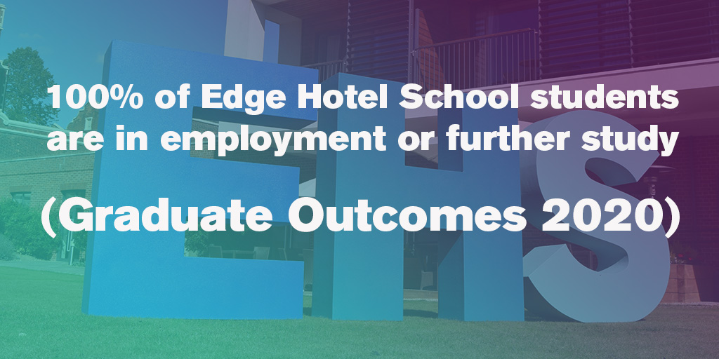 Need another reason to consider us during #Clearing2020? Per the Graduate Outcomes 2020, 100% of Edge Hotel School students are in employment or further study. 

Find out what makes our student so employable and apply through clearing.

essex.ac.uk/clearing