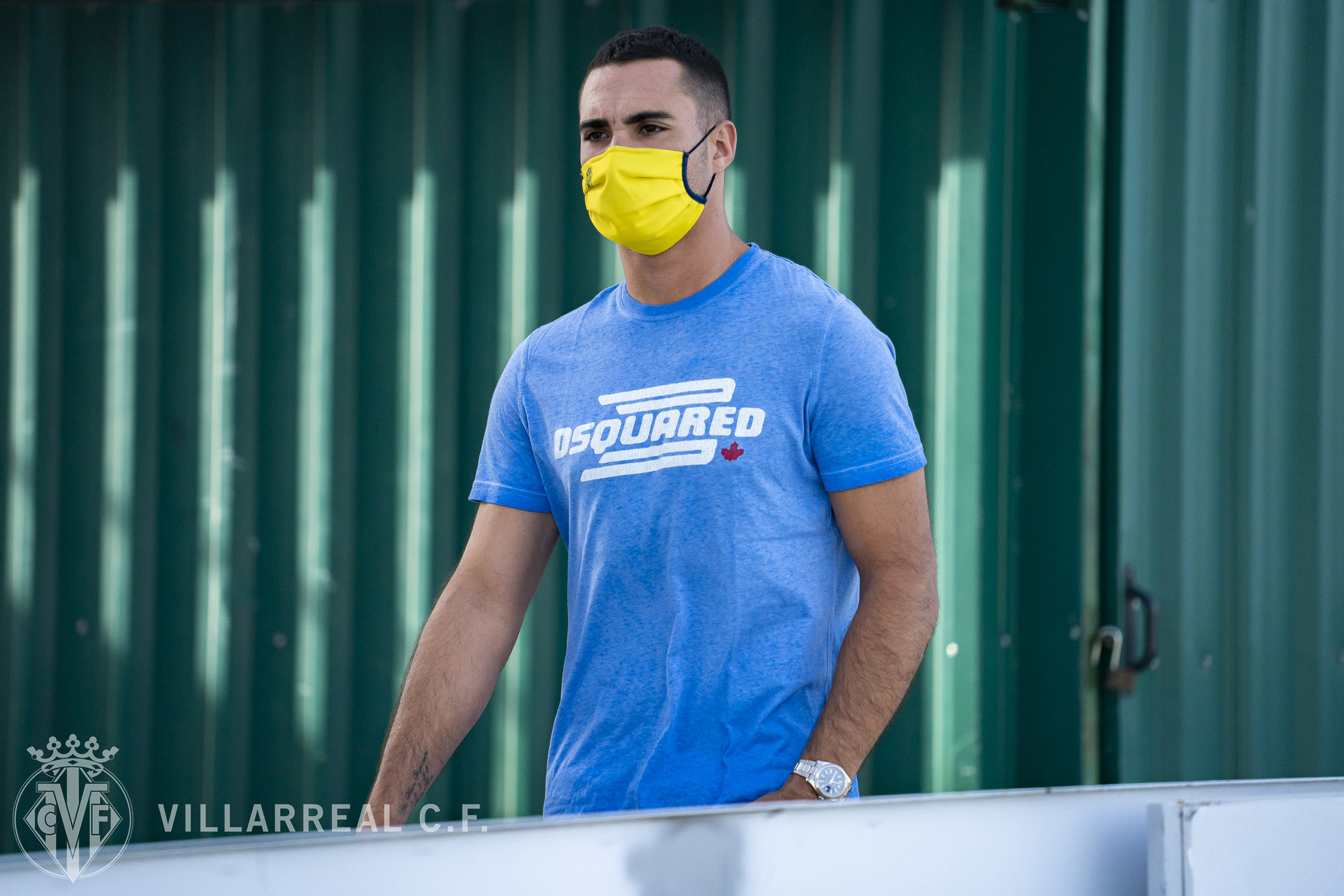 Sergio Asenjo, en la vuelta al trabajo del Villarreal (Foto: VCF).