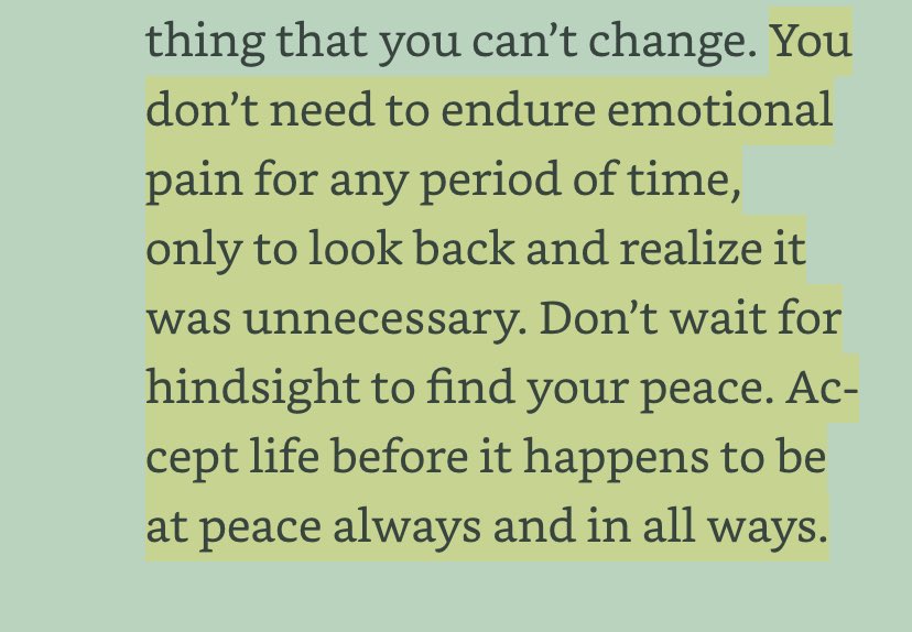 DrJGibbons's tweet photo. This was good for me this morning. I donโt need to wait for peace. I can cultivate it and reside in it. #CreateYourPeace #TheMiracleEquation https://t.co/8QnqHMlt7b