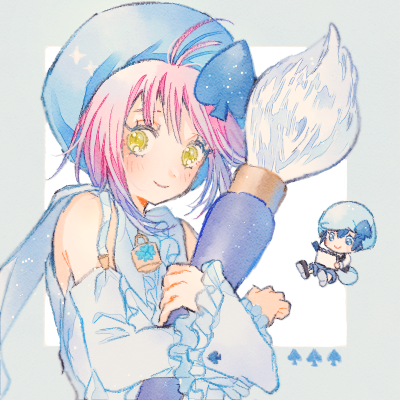 「♠️アミュレットスペード♠️ 」|緑乃🍀コミティアH25aのイラスト