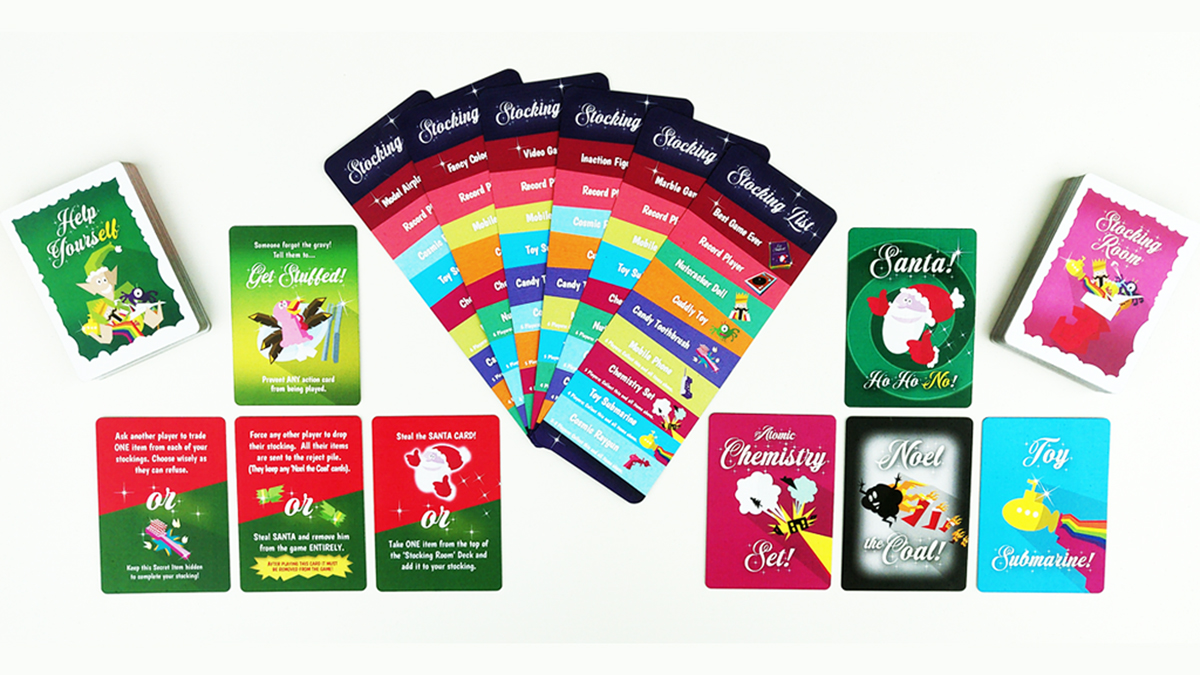 clemanor's tweet photo. 'Get Stuffed!' The hilarious Christmas card-game is almost 100% funded on Kickstarter. Can you help us with the final push - and receive a fantastic gift into the bargain.
https://t.co/XpkXeqtWBU

#kickstartergames #Christmas2021 #Christmas #Kickstarter #kickstartercampaign https://t.co/d7xKzHysAJ