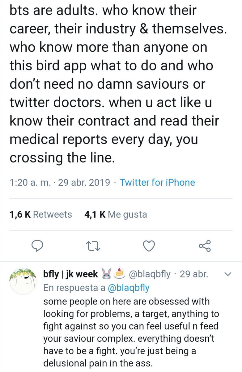 armys made a tweet go viral completely and utterly trivializing jm’s chronic pain despite the fact that he has mentioned before that he does in fact SUFFER FROM CHRONIC PAIN. it’s not playing doctor. you know what’s playing doctor? saying it’s “not a big deal”