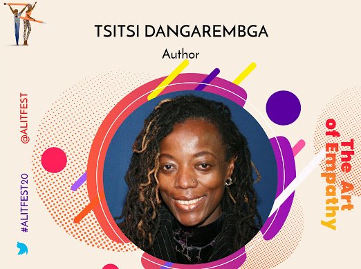 alitfest's tweet photo. Tsitsi Dangarembga(@efie41209591) is a writer. She's the founder of the Institute of Creative Arts for Progress in Africa (ICAPA) &amp; its publishing division.

Her works have won many awards.

Catch her on #ALitFest20 from THURSDAY!

#ALitFest #ALitFestGuests #TheArtOfEmpathy https://t.co/StmLJSZS95