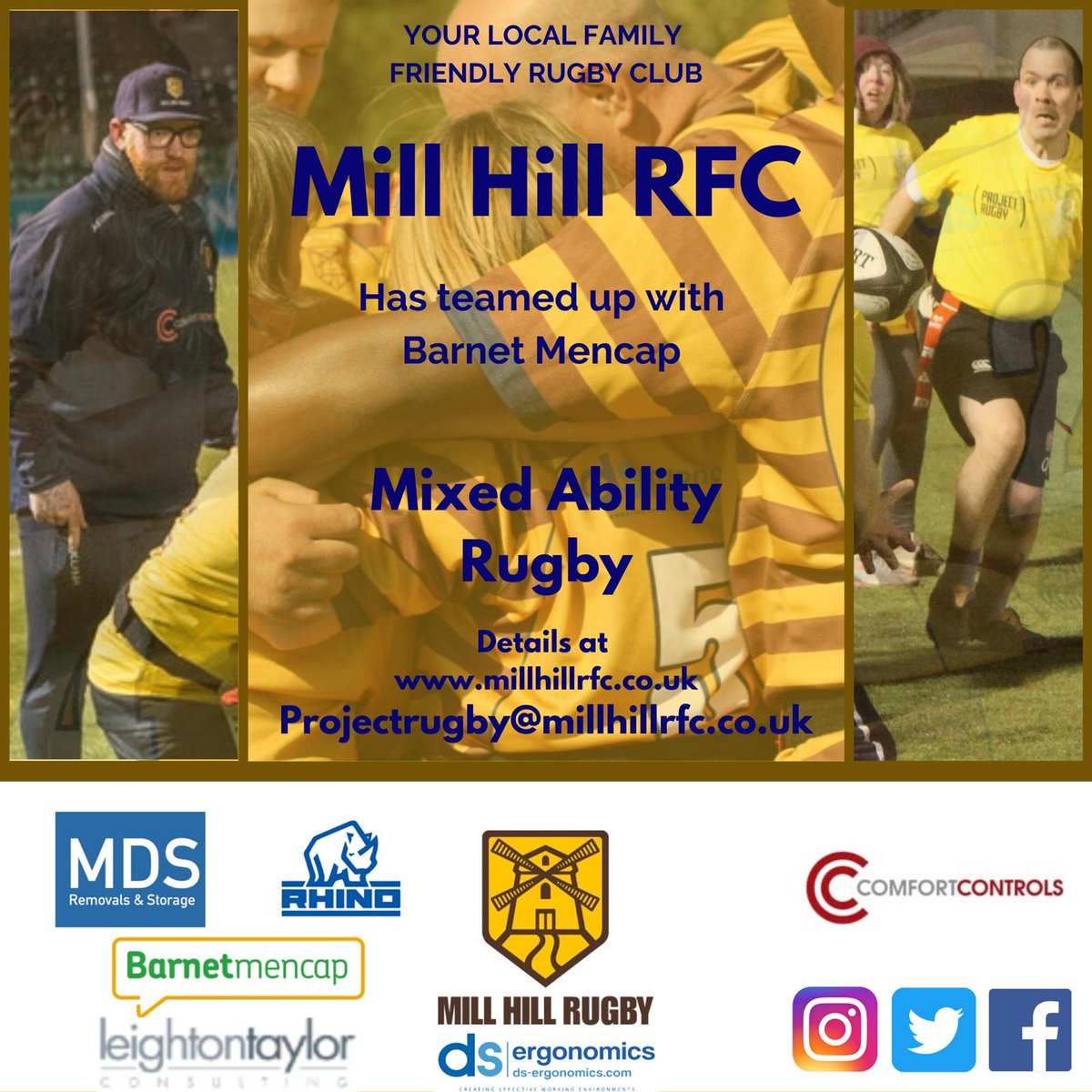 Mill Hill Rugby Club tweet media