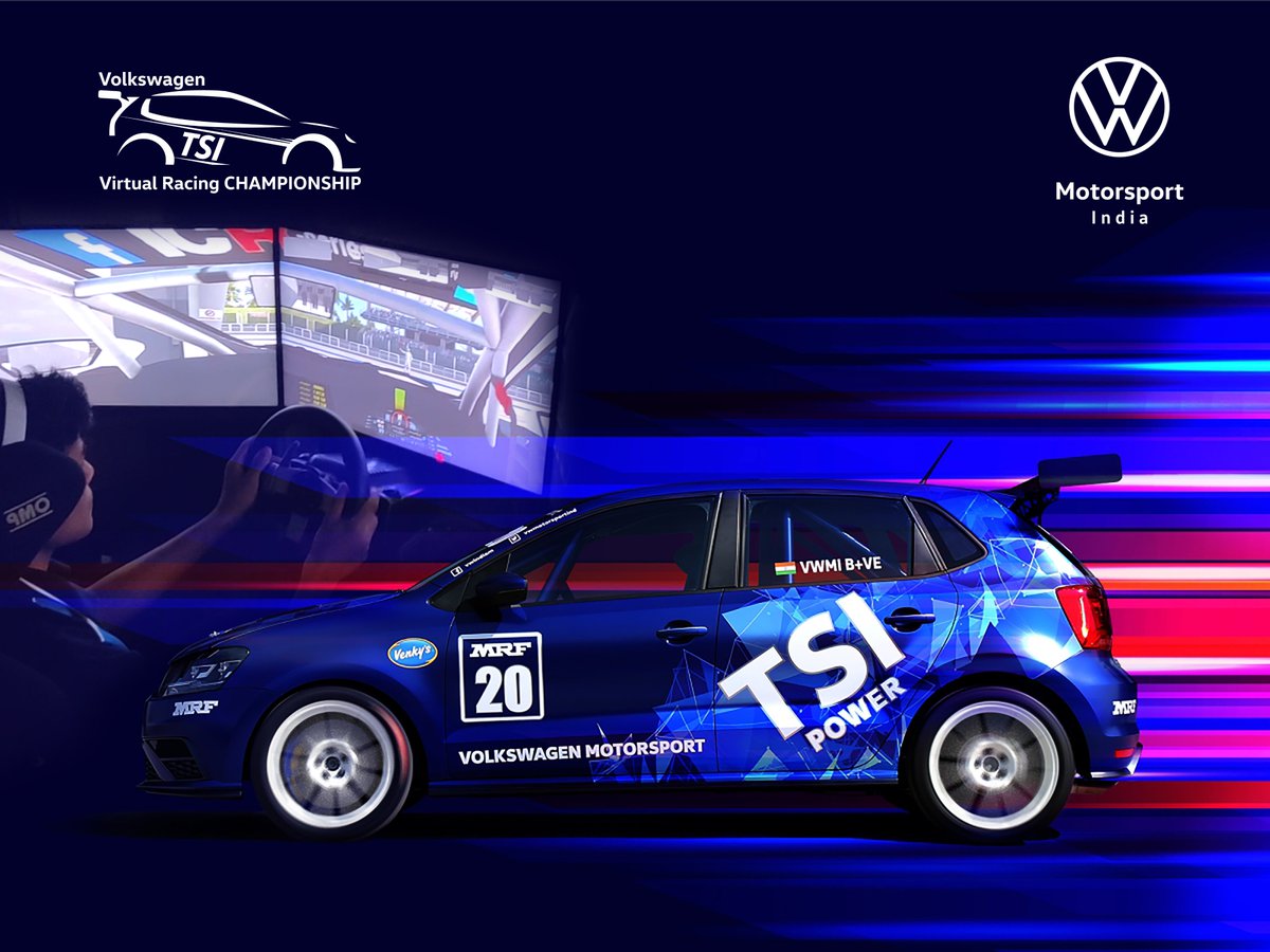 #Esports - @VWmotorsportind today announces the launch of its Volkswagen Virtual Racing Championship (VW-VRC) with an intention to keep the motorsport momentum going. 2020 Polo Championship (one-make series) will be conducted virtually through simulators. 

#VWVRC
#MotorSports