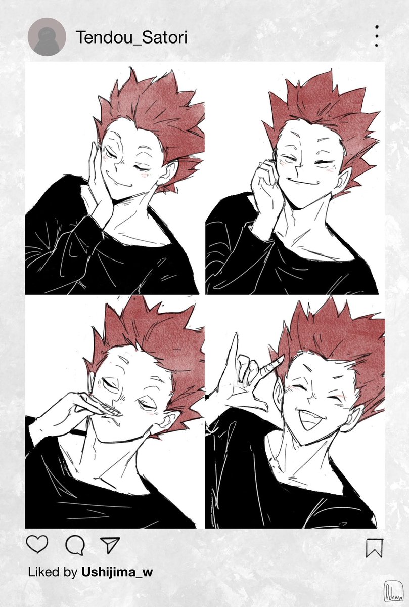 เทนโด นุบนิบๆ ^^
//เอ๊ะ ถ่ายให้ใครดูรึป่าวว ?
#haikyuufanart 