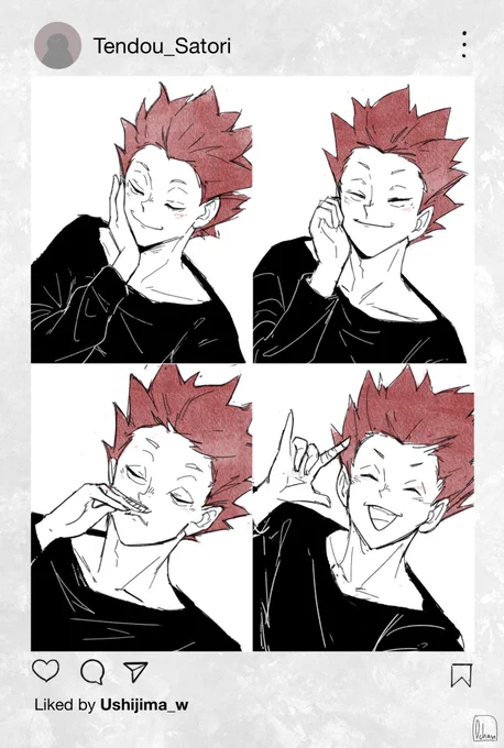 เทนโด นุบนิบๆ ^^
//เอ๊ะ ถ่ายให้ใครดูรึป่าวว ?
#haikyuufanart 