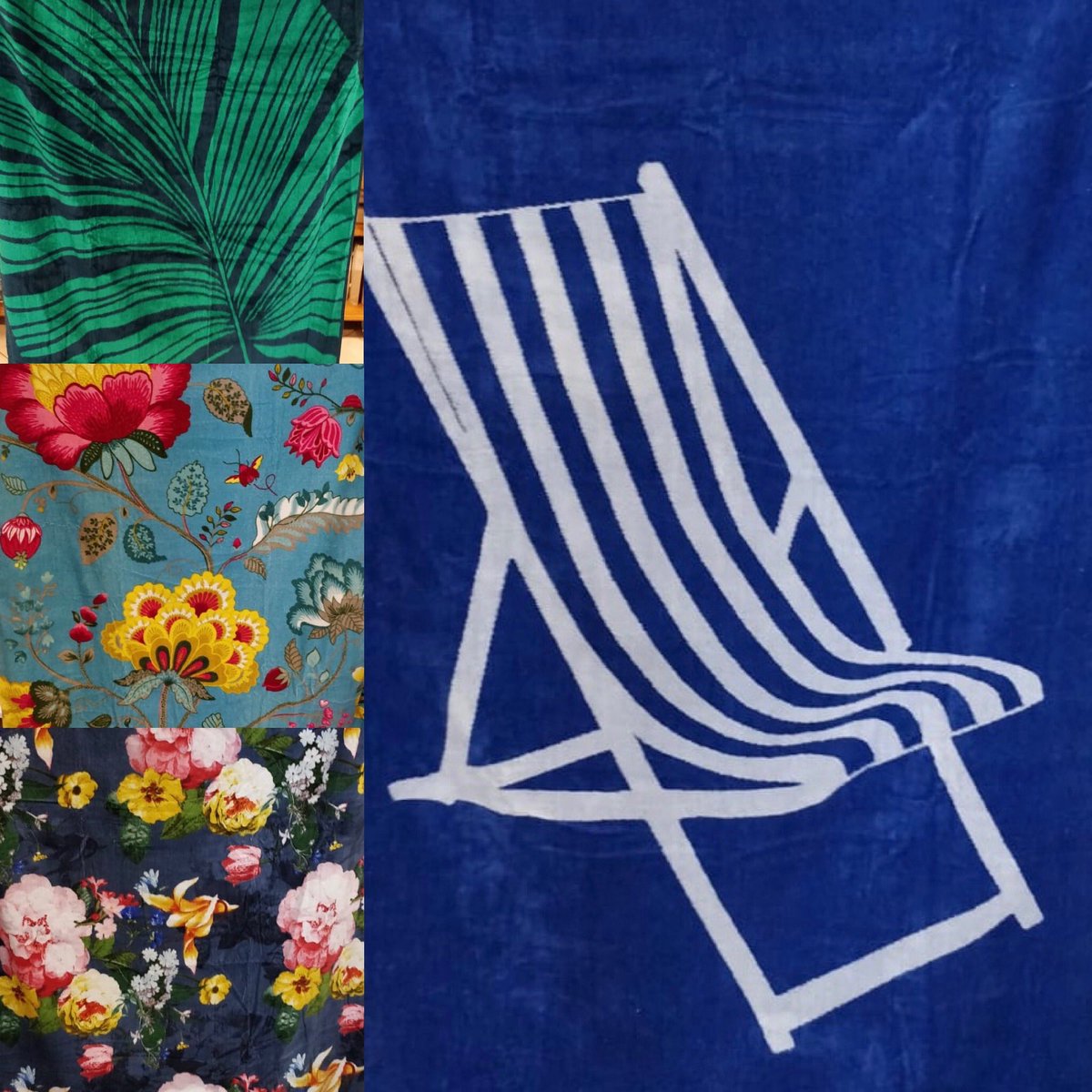 Lekker zwemmen?
Mooie grote strandlakens