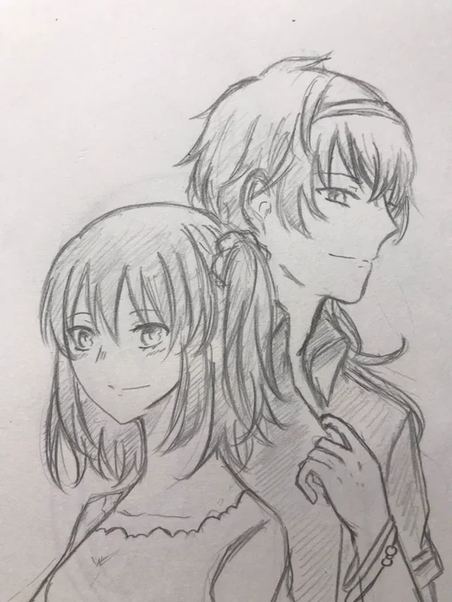 5周年記念的なアレで最古参のダビデとぐだちゃん 