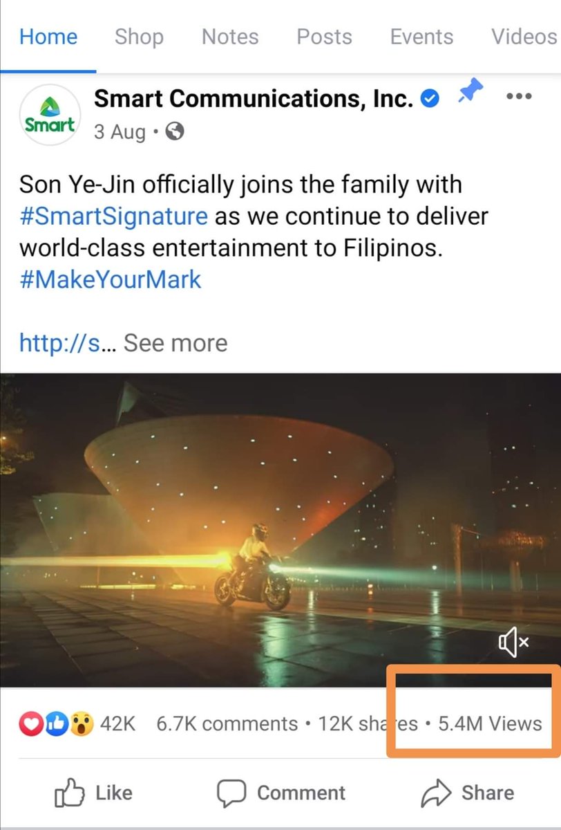 Iseltwaldph's tweet photo. Congratulations to our Queen Son Ye Jin.

Total of 11.8 million views for her Smart Communications, Inc. CF in just 1 week

4.1 M views in YouTube
5.4 M views in Facebook
2.3 M views in Twitter

@LiveSmart

#SonYeJin #SmartYeJin #SignatureChoice #Iseltwald_PH https://t.co/cNXbFSnDii