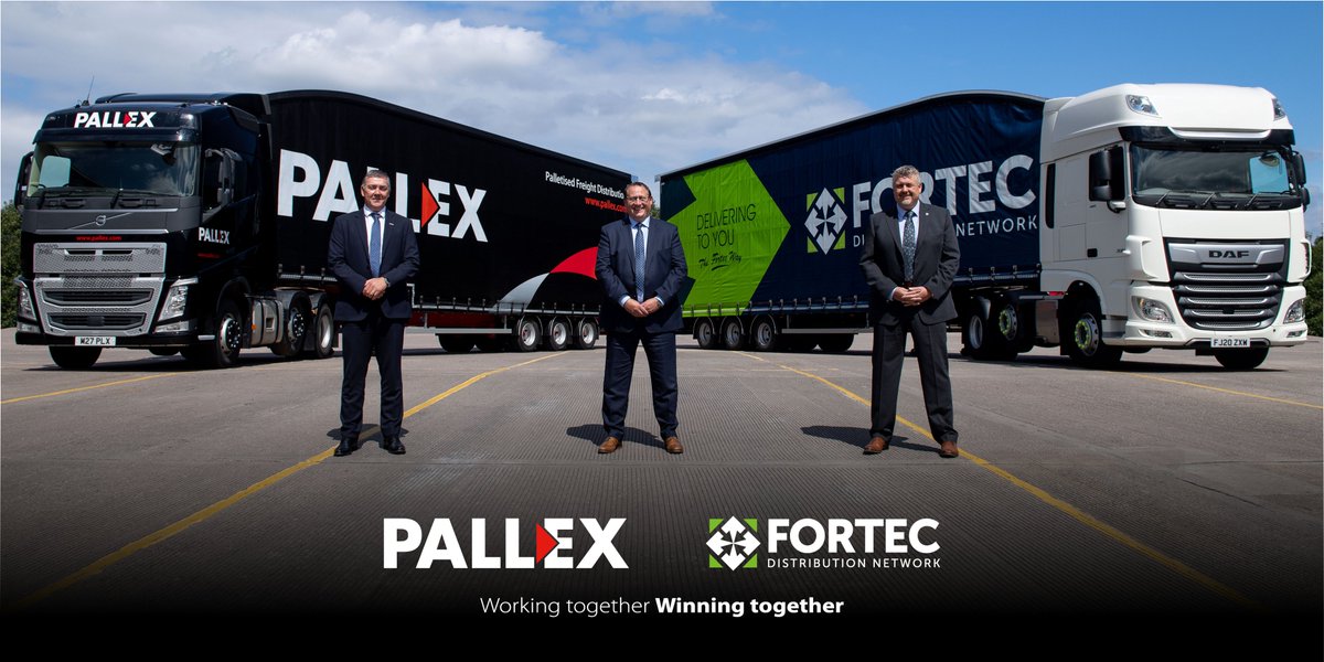 PallExUK's tweet photo. Pall-Ex Group has acquired the Fortec Distribution Network in an exciting new partnership, signalling the birth of the UK’s largest pallet network. Read more here: https://t.co/iV7EZ1pVOg
#teamplx @Fortec_UK https://t.co/aTIYUkSKfz
