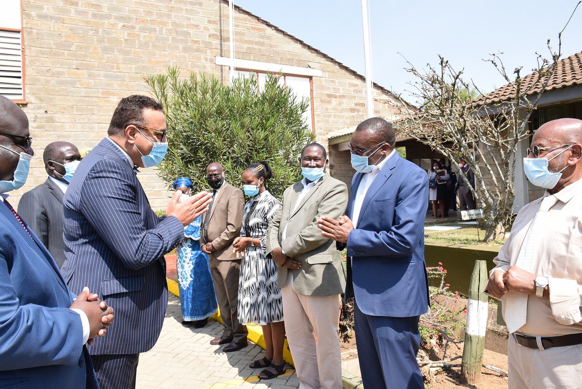 tunajibu's tweet photo. I have officially inaugurated the Wildlife Research and Training Institute, Board of Directors. 
The core mandate of the institute will be to undertake research, which generates practical scientific information that informs wildlife conservation and management. #wildlifeKE https://t.co/hwPlHUkTMs