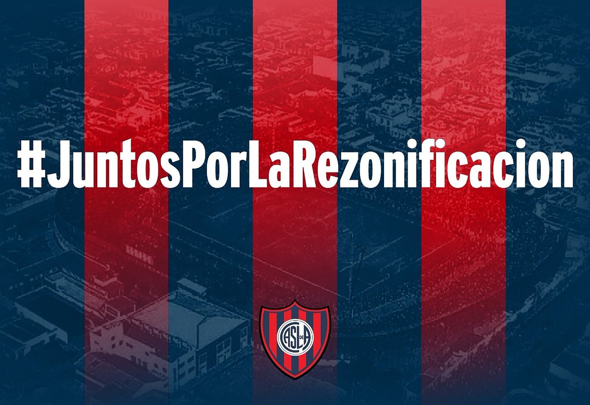 CASLATucuman's tweet photo. Por la Historia de San Lorenzo y del barrio, por la Justicia que merecemos y por la Vuelta Total con el estadio, todos los espacios estamos :
#JuntosPorLaRezonificacion para  Avenida La Plata.
Boedo y San Lorenzo son inseparables. 
#MasQue90Minutos https://t.co/aeFxmaNJWB