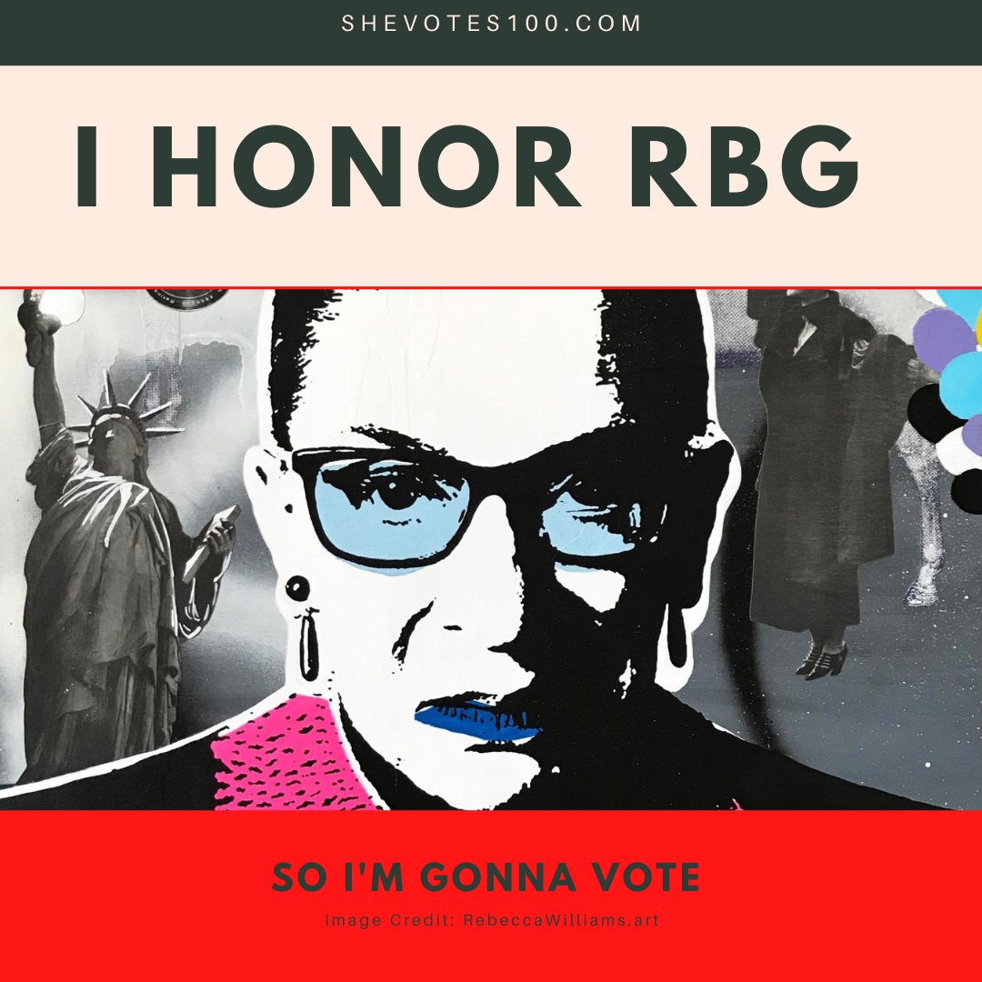 Let us know you’re with her in the comments!

#shevotes100 #womenssuffrage #womensrights #motivational #inspirational #girlpower #iggirls #voting #vote2020