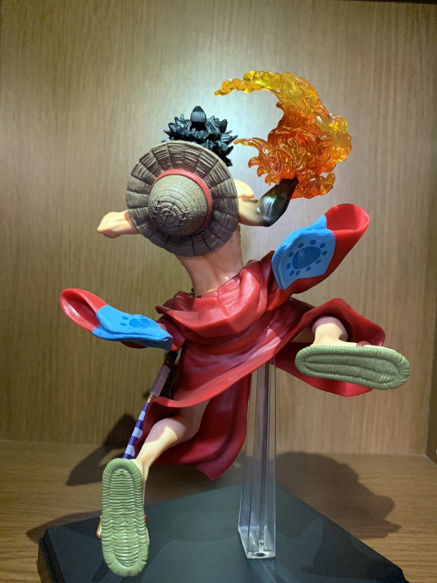 Kei One Piece垢 En Twitter 一番くじ ワンピース Full Force ラストワン賞 ルフィ太郎 Full Blow フィギュア 武装色ver 開封 まさかgetできるとは思っていなかった ルフィ太郎の武装色ver 表情も似てるしクオリティもかなり高い 武装色に炎の