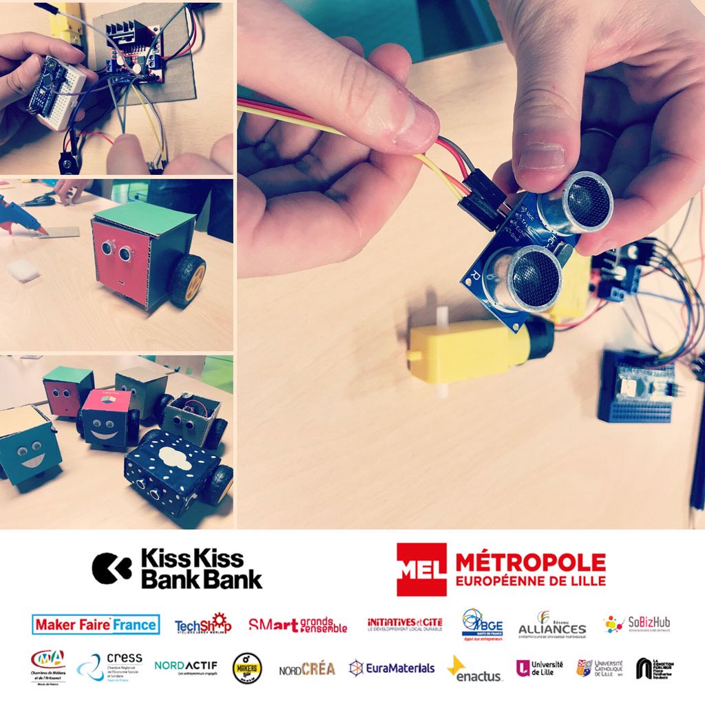 Gillion Mathieu 👨🏫🤖 (@mathieugillion) on Twitter photo 📣 <a href="/Playful_kit/">PlayfulKit</a> lauréat MEL MAKERS 2020 📣
L’aventure continue avec un accompagnement pour préparer la futur campagne de #crownfounding sur <a href="/Kissbankers/">KissKissBankBank</a> 😃
🗓 pour être notifié du lancement 🚀
👉 bit.ly/2CdSmzc
Stay Tuned
#Robotics #makers #DIY #edtech 📣 <a href="/Playful_kit/">PlayfulKit</a> lauréat MEL MAKERS 2020 📣
L’aventure continue avec un accompagnement pour préparer la futur campagne de #crownfounding sur <a href="/Kissbankers/">KissKissBankBank</a> 😃
🗓 pour être notifié du lancement 🚀
👉 bit.ly/2CdSmzc
Stay Tuned
#Robotics #makers #DIY #edtech