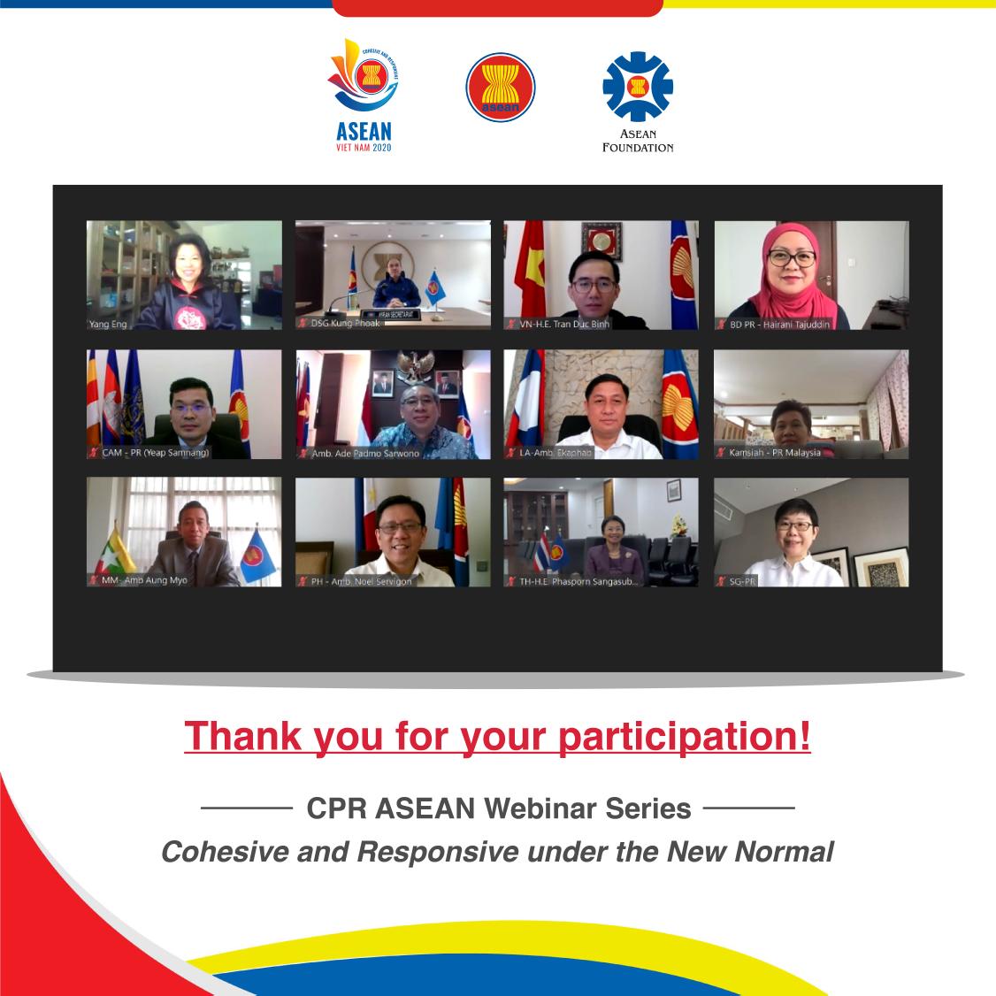 aseanfoundation's tweet photo. A special occasion to celebrate ASEAN Day!
If you want to know more about some of the key messages conveyed during the webinar, check out these articles covered by VietnamPlus:
https://t.co/RkrRlINOaq
https://t.co/hzptRwT4n3
#ASEANWebinar #WeAreASEAN #ASEANDAY53 https://t.co/gWyJ3CLgJC
