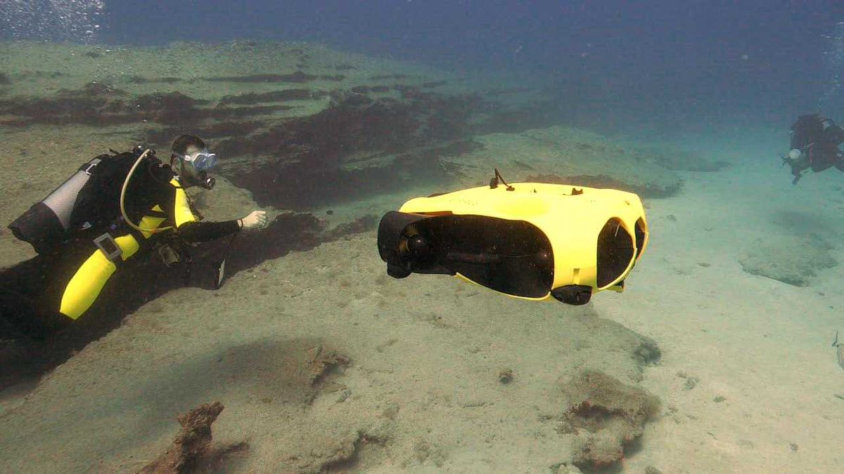 iBubble - Autonomous underwater drone tweet media