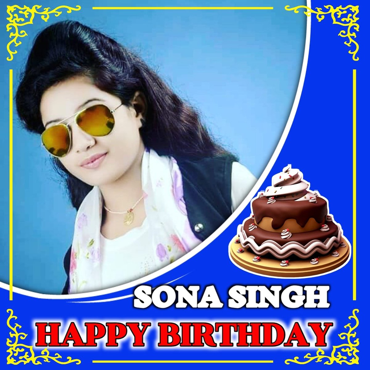 bhojpuriplanets's tweet photo. Many Many Happy Returns of The Day @sona_singh_official_ 🥞
#bhojpuri #bhojpurisinger #bestsinger #bhojpuriplanet #bhojpurifilm #superstar #bhojpurisong #sonasingh #bdaygirl #party #partytime #stayhome #staysafe https://t.co/fm0aksXZRP