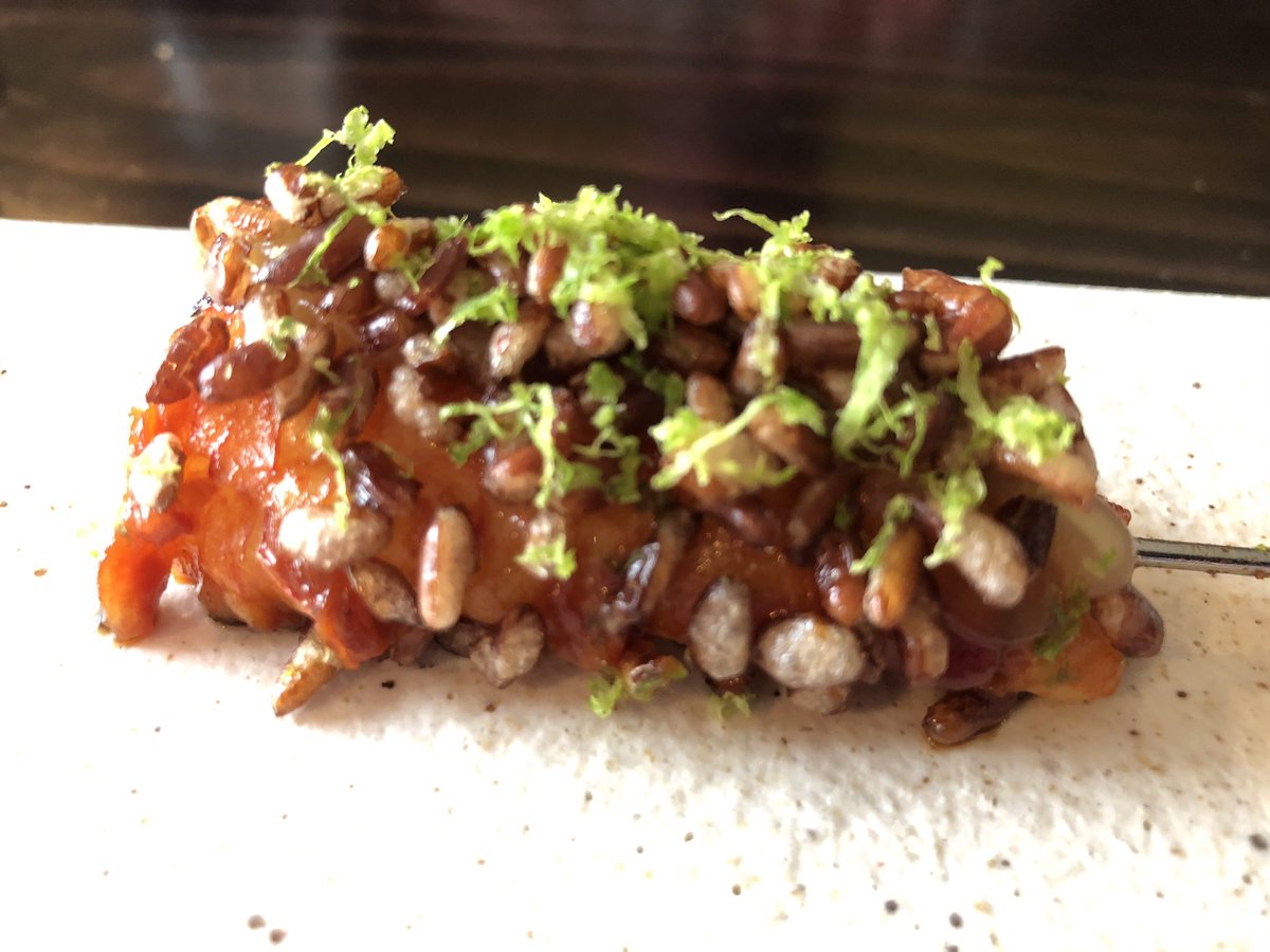 doran_mr's tweet photo. Canapés @Kennyatkinson1 House of Tides https://t.co/PI4OllWrtR