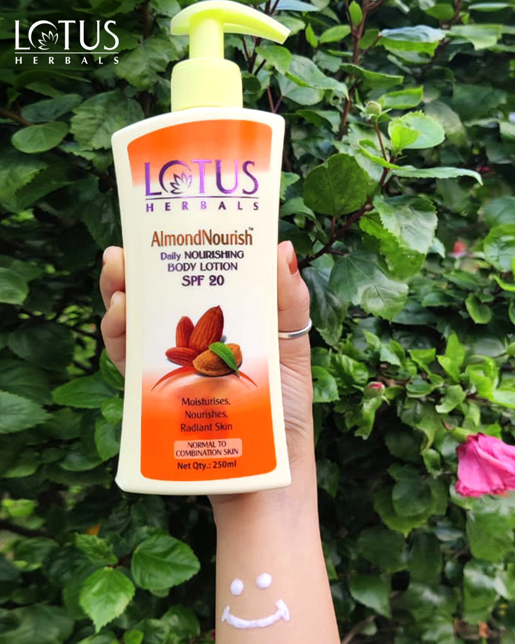 Geit mannetje Brein Lotus Herbals on Twitter: "Lotus Herbals Almond Nourish body lotion has the  right blend of real almond oil to smoothen and soften your skin just  instantly. What more? The SPF 20 shields