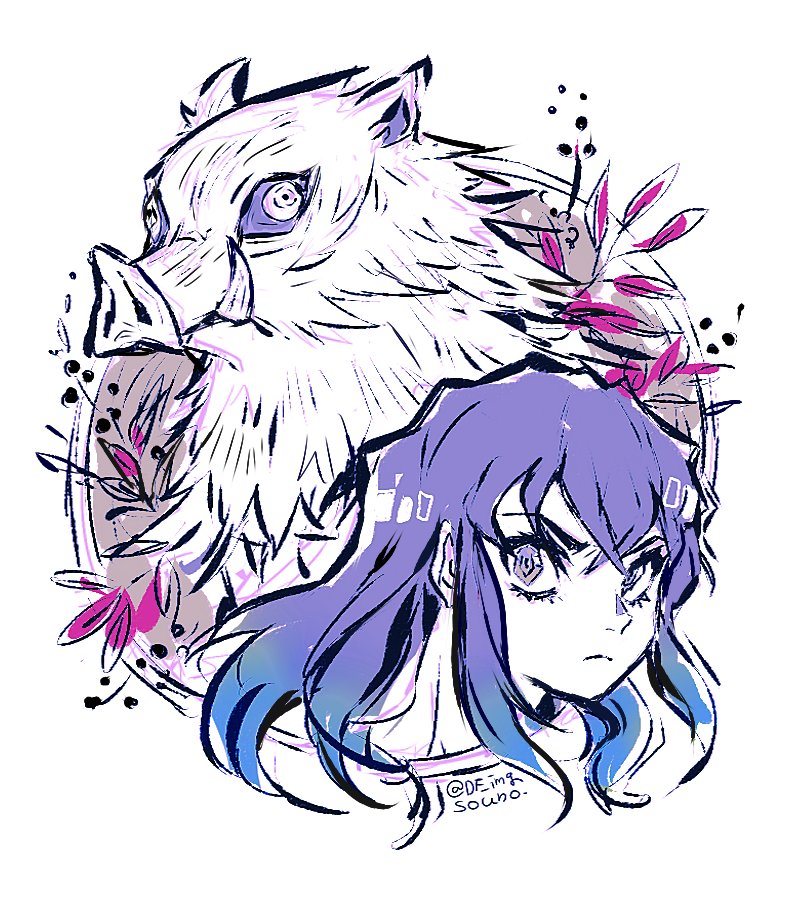 伊之助 鬼滅 伊之助推しになりました かわいいよ ソウノのイラスト