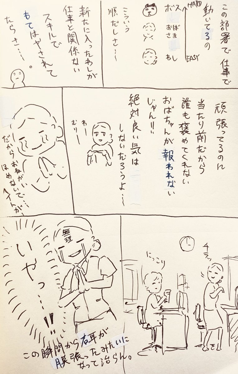 ぴえん🥺
ってなってから右耳が立ち直らねえ......
態度には出さないけど
ワタシソウイウノワカル、スゴクワカル...ダカラヒトヅキアイニガテネ。 