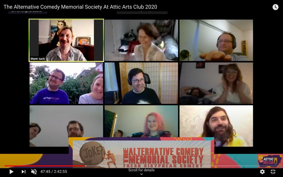 What an amazing online weekend we've had! Over 1000 online audience members, £421 raised for the <a href="/UpperNorLibHub/">Upper Norwood Library Hub</a>, and not one toilet queue or noise complaint!
Please like our page to keep informed, and check out @Disentanglepro for up and coming shows!

<a href="/ace__london/">Arts Council England, London</a>