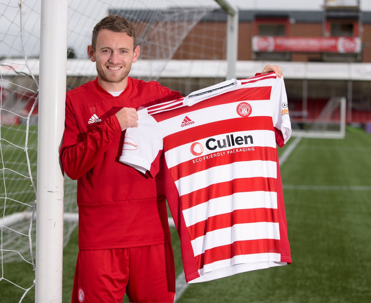 Delighted to have signed on loan <a href="/acciesfc/">Hamilton Accies FC news stats info</a> thanks for all the messages can’t wait to get started