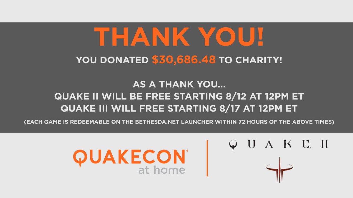 Quakecon собрал 30к на благотворительность