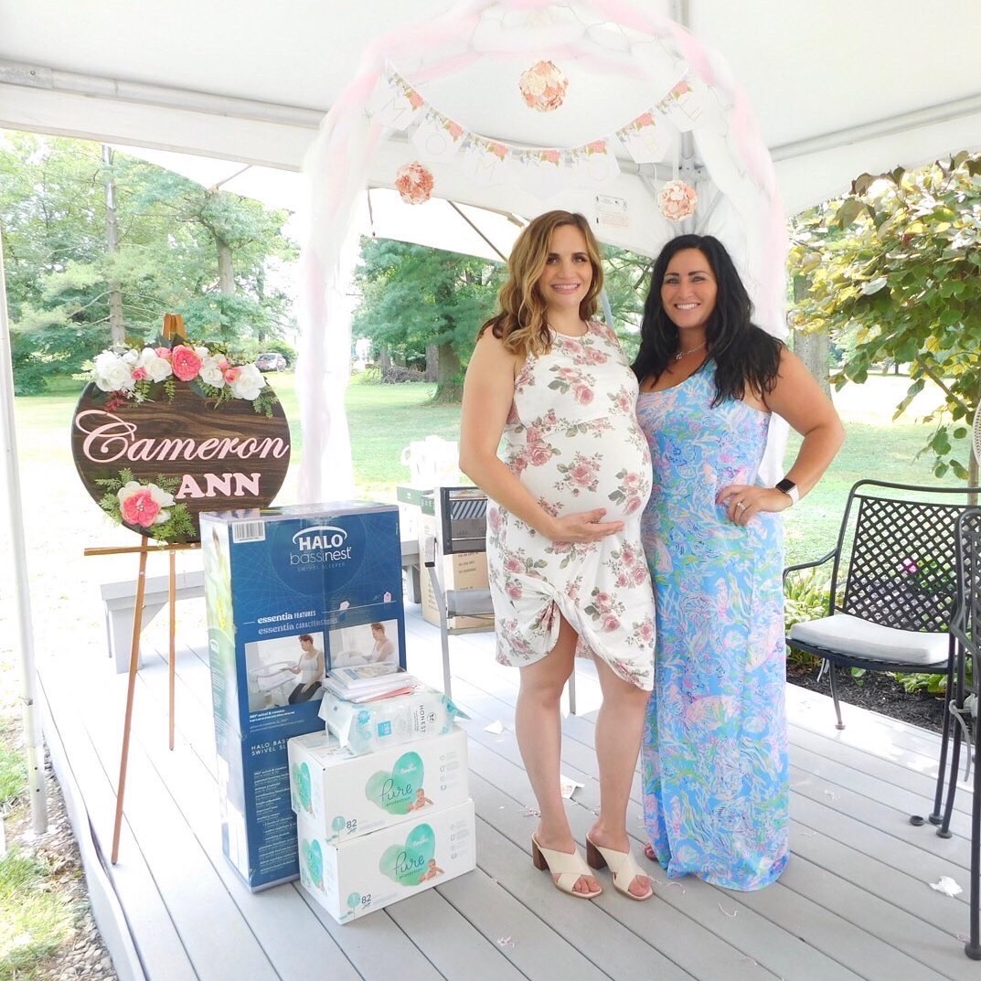 capizzi_kelly's tweet photo. Reminiscing on yesterday’s magical celebration #33weeks #babyshower https://t.co/ejGS1i8Lpz