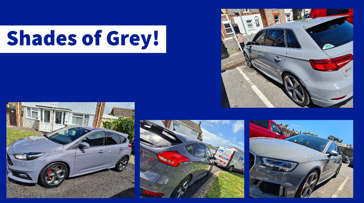 ⁣Shades of Grey!⠀
⠀
Keep it clean 😄⠀
⠀
Get your car valeted today! Make it sparkle! ✨⠀
⠀
#summerfeelin #summertime #cleancar #valeting #isleofwight #onholiday #cleancarcleanmind #treatyourself #washingservice #wash #cleanup #mobilevalet #carvalet