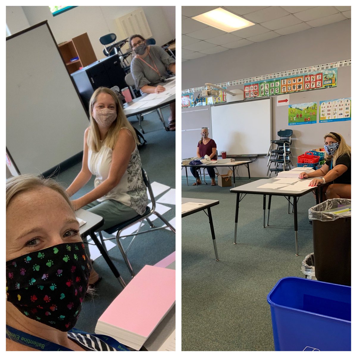 MorinFirstGrade's tweet photo. Math Packet Making. #FirefliesInFirst @BESFirefly #BetterTogether #BeaconNews https://t.co/fjZvZwxSrE