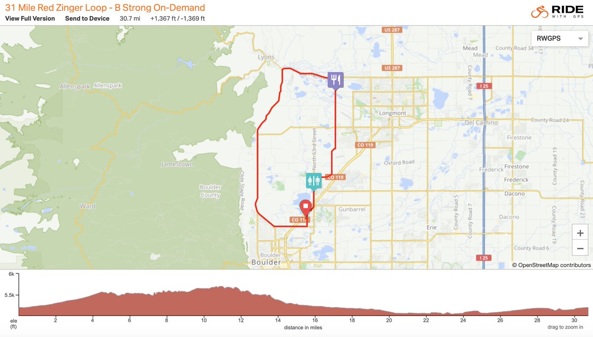 B Strong Ride tweet media