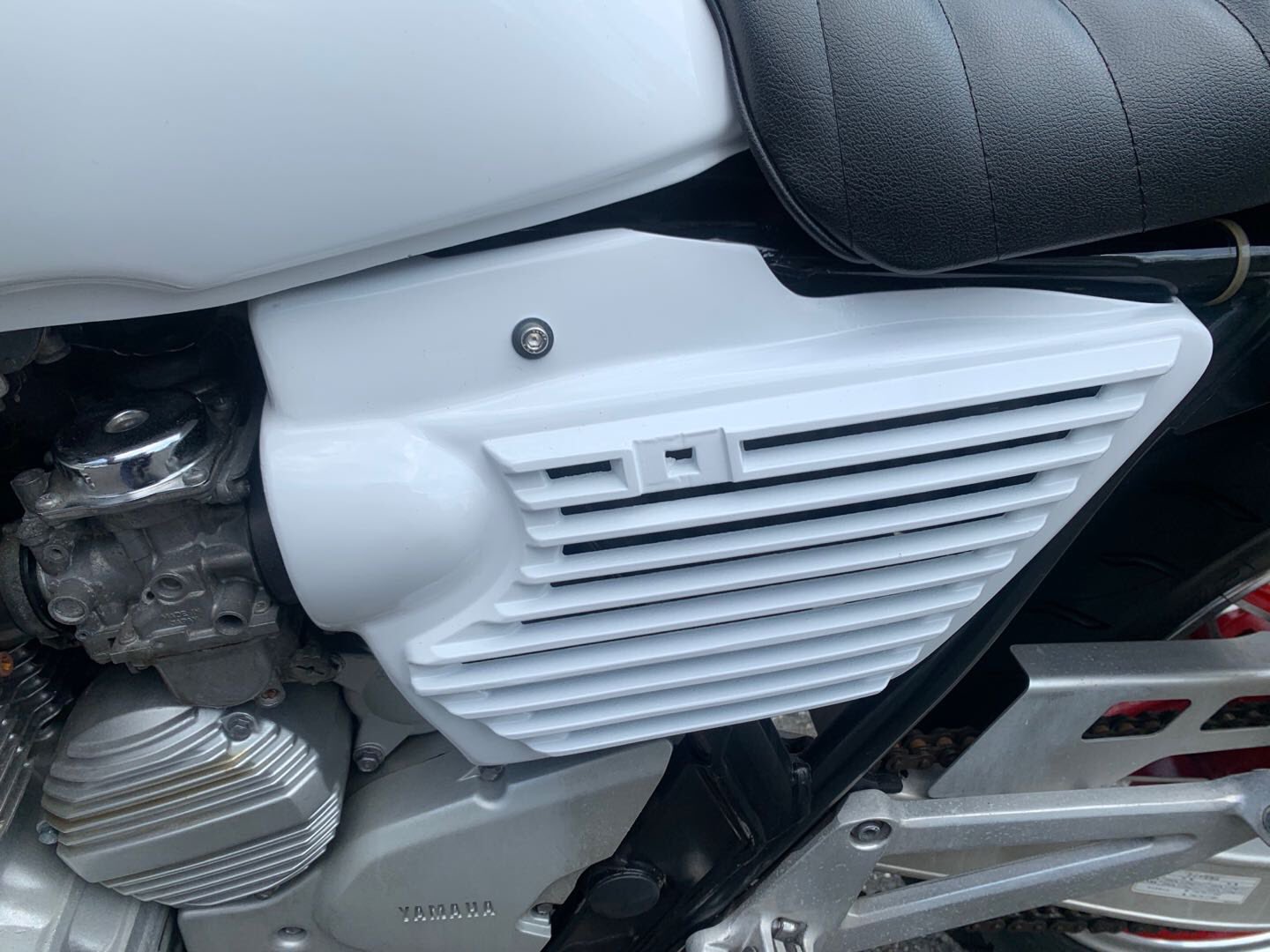 xjr400 4hm Beetサイドカバー ☆BEET☆ XJR400 4HM サイドカバー 当時物