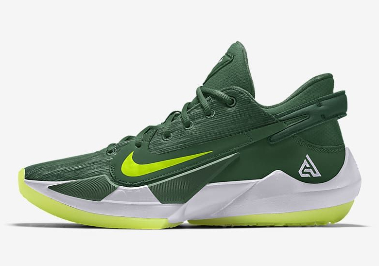 nike freak 2 green