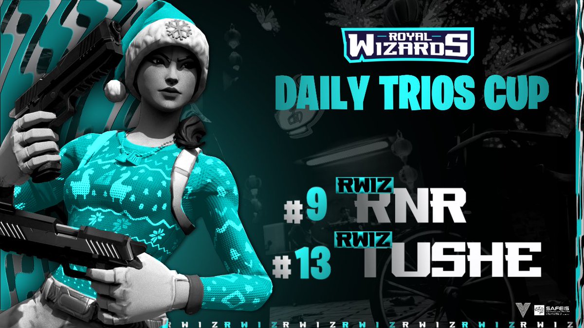 RwizeSports's tweet photo. حقق أبطالنا المركز التاسع والثالث عشر في كأس التريوز اليومي في يوم الأحد على سيرفر الشرق الأوسط في لعبة #فورتنايت .
Our Heroes achieved the 9th and the 13th place in DAILY TRIOS CUP on Sunday in ME Server #Fortnite . 

#RwizeSports
Instagram : RwizeSports https://t.co/5ZKTV0flYT