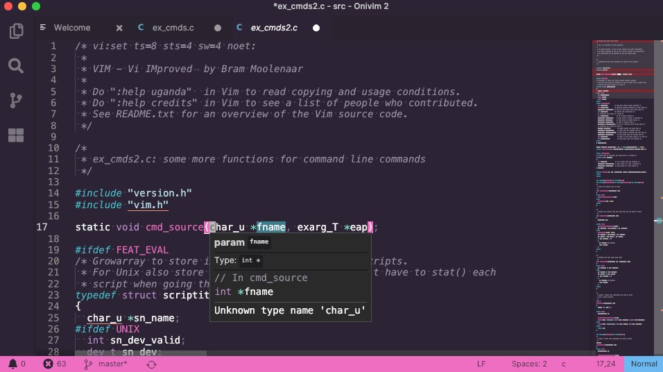 Onivim 2 tweet media