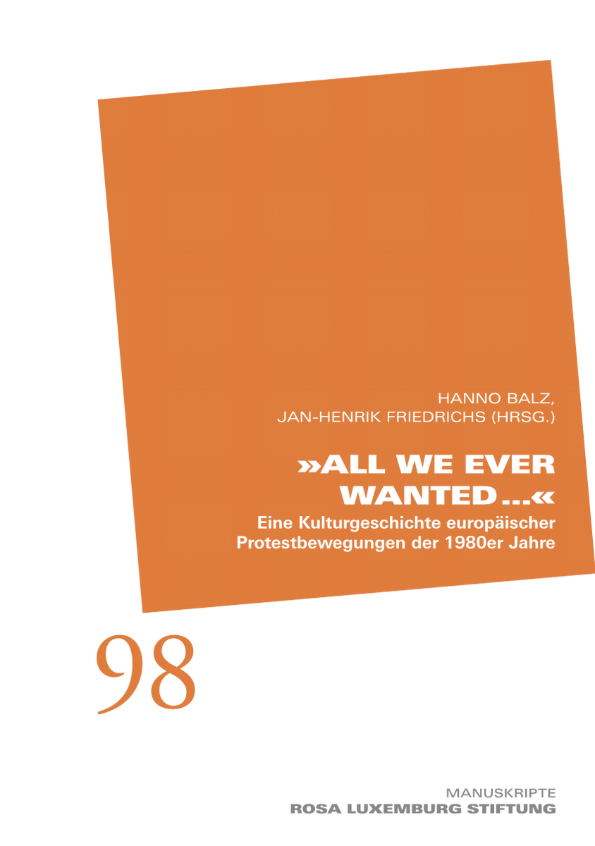 His publications include, 'Von  #Terroristen, Sympathisanten und dem starken Staat. Die öffentliche Debatte über die  #RAF in den 70er Jahren ( @CampusVerlag)' and '"All We Ever Wanted...": Eine Kulturgeschichte europäischer  #Protestbewegungen der 1980er Jahre ( @KarlDietzBerlin)'.