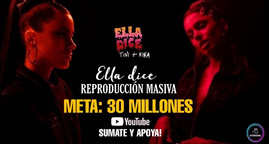 Veroluchi__'s tweet photo. Holaaaa!!
Esta semana es una semana de muchas emociones. Yo les propongo a las TINISTAS 💓 y #SebasTinis que AMAN a TINI!! Poner todas nuestras en ella . MUCHO AMOR A TINI. REPRODUZCAN “Ella Dice” así llegamos a los 30 M Votemos mucho en las Radios así suena en todo el 🌍 🙌🙏 https://t.co/1S7oW0et22