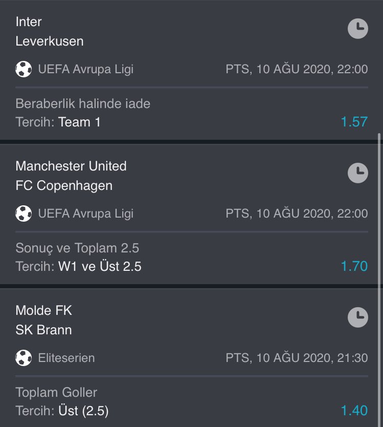 📣 GÜNÜN KOMBİNESİ 📣

kuponun kazanması durumunda bu tweeti rt yapan 2 takipçime 25₺ papara 🎁

bol şans 🍀