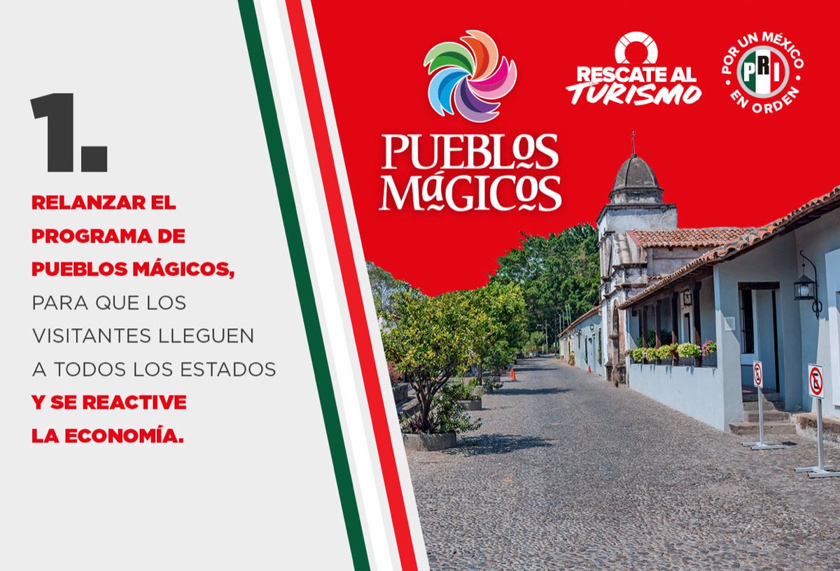 Landyacebo1's tweet photo. Proponemos relanzar el programa de Pueblos Mágicos cuando la pandemia lo permita, para darle más difusión a estos destinos, apoyar a los vendedores locales y promover el turismo nacional.  #RescateAlTurismo @CristinaRuiz_S  @AceboNayarit https://t.co/waMrkv1SFm