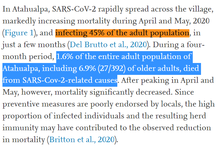 PapersOfTheDay https://twitter.com/AtomsksSanakan/status/1288589472452534273"SARS-CoV-2 in rural Latin America. A population-based study in coastal Ecuador" https://academic.oup.com/cid/advance-article/doi/10.1093/cid/ciaa1055/5876901"SARS-CoV-2-related mortality in a rural Latin American population" https://www.sciencedirect.com/science/article/pii/S1201971220306305#bib0030