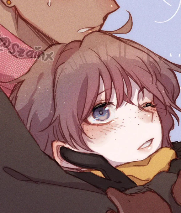I drew Mammon and my MC againnn 😭 They're in their winter clothes. I wanna experience snow cuz it will never occur in my place ;w;
.
#obeyme #obeymemc #obeymemammon 