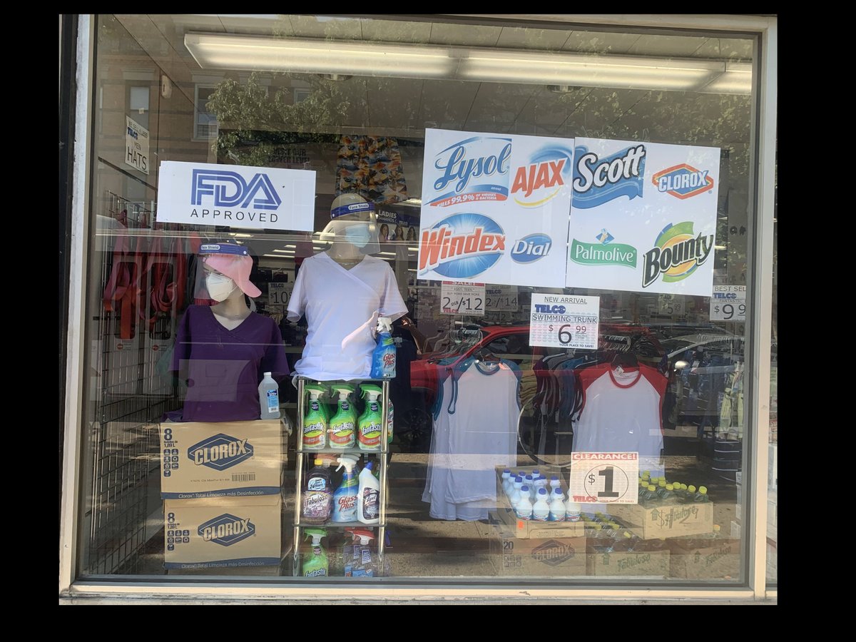 Envirosell's tweet photo. Did you ever imagine a world where cleaning products would become the new shopping impulse item?

#windowshopping #shopping #FDA #PPE #storetraffic #communication #marketresearch #consumerbehavior #consumerinsights #retailtrends #COVID19 #envirosell #instoreresearch https://t.co/bfdYWbb1cm