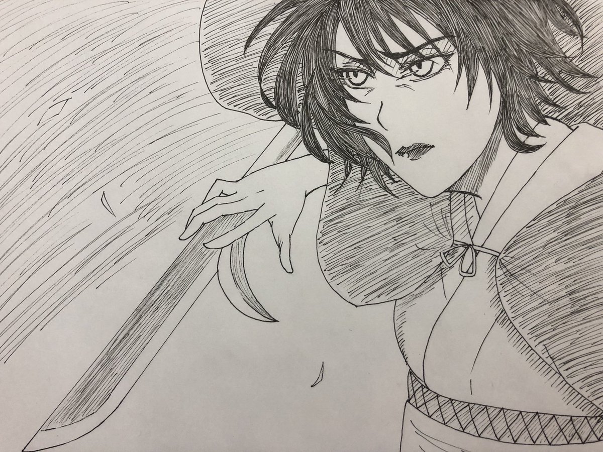 最後の力を振り絞って描いたハブちゃん ٩ W و げんぱち 救いは大自然と幻覚の中だけ あと睡眠の漫画