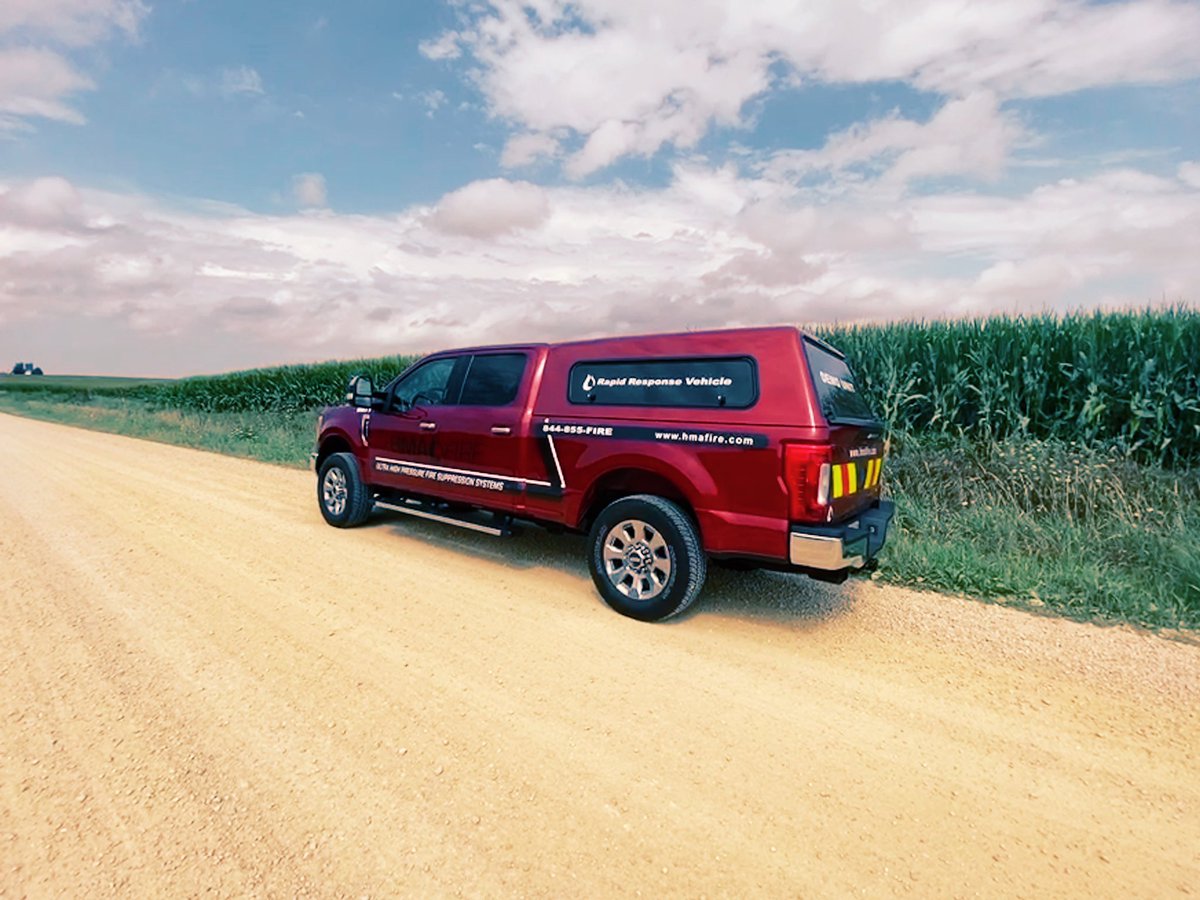 PyroHMA's tweet photo. #RoadTrip We’re taking #uhp on the road this week - honk &amp; wave if you see us on the highway (or country dirt road). Want us to head your way next time? Let us know! #firefighter #firefighting #firetruck https://t.co/TtyzTSJhEZ