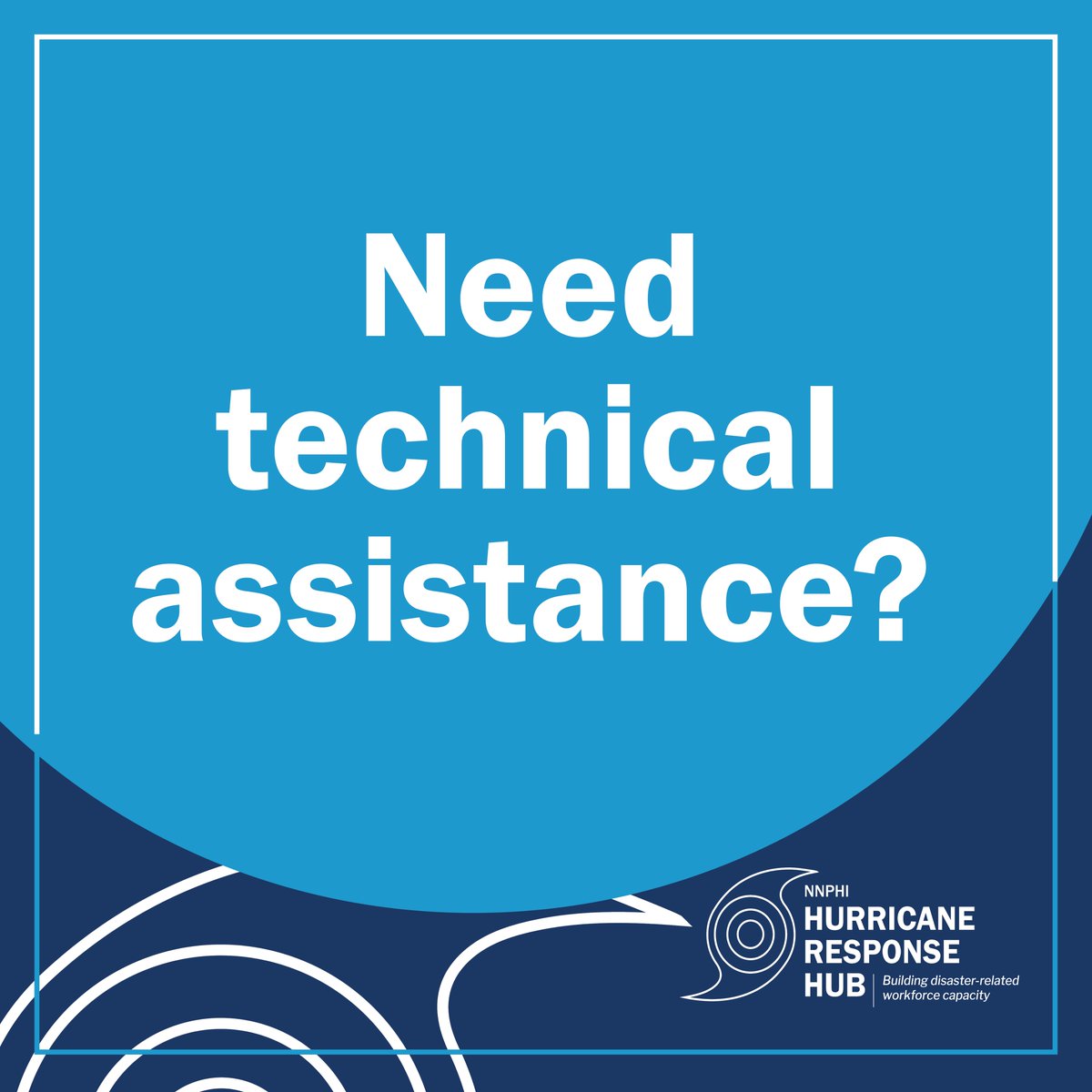 Need technical assistance? Hurricane Response Hub has you covered by providing phone consultations, training opportunities, and information on disaster-related protocols and environmental health. nnphi.org/focus-areas-se…
