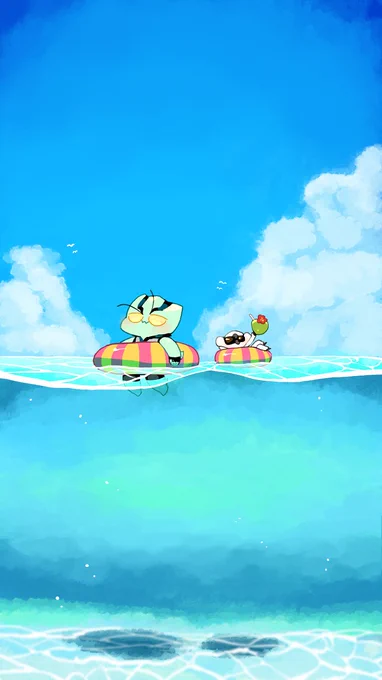 ☀️海だね～～～??️ 