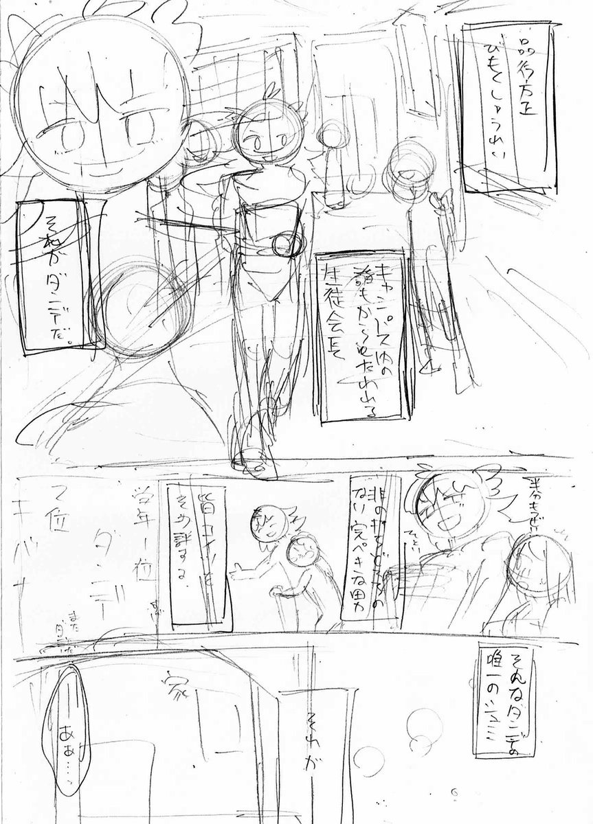 いつかこんな本出したいな〜と思って描き始めたキバダン+ネニキ漫画
めっちゃネーム
※現パロ(?) ※非ポケ世界線
※色々注意 